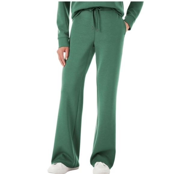 Member's Mark Women's Wide Leg Luxe Pants. Color: Green Jade. Size XXXL. New.S - Picture 1 of 10